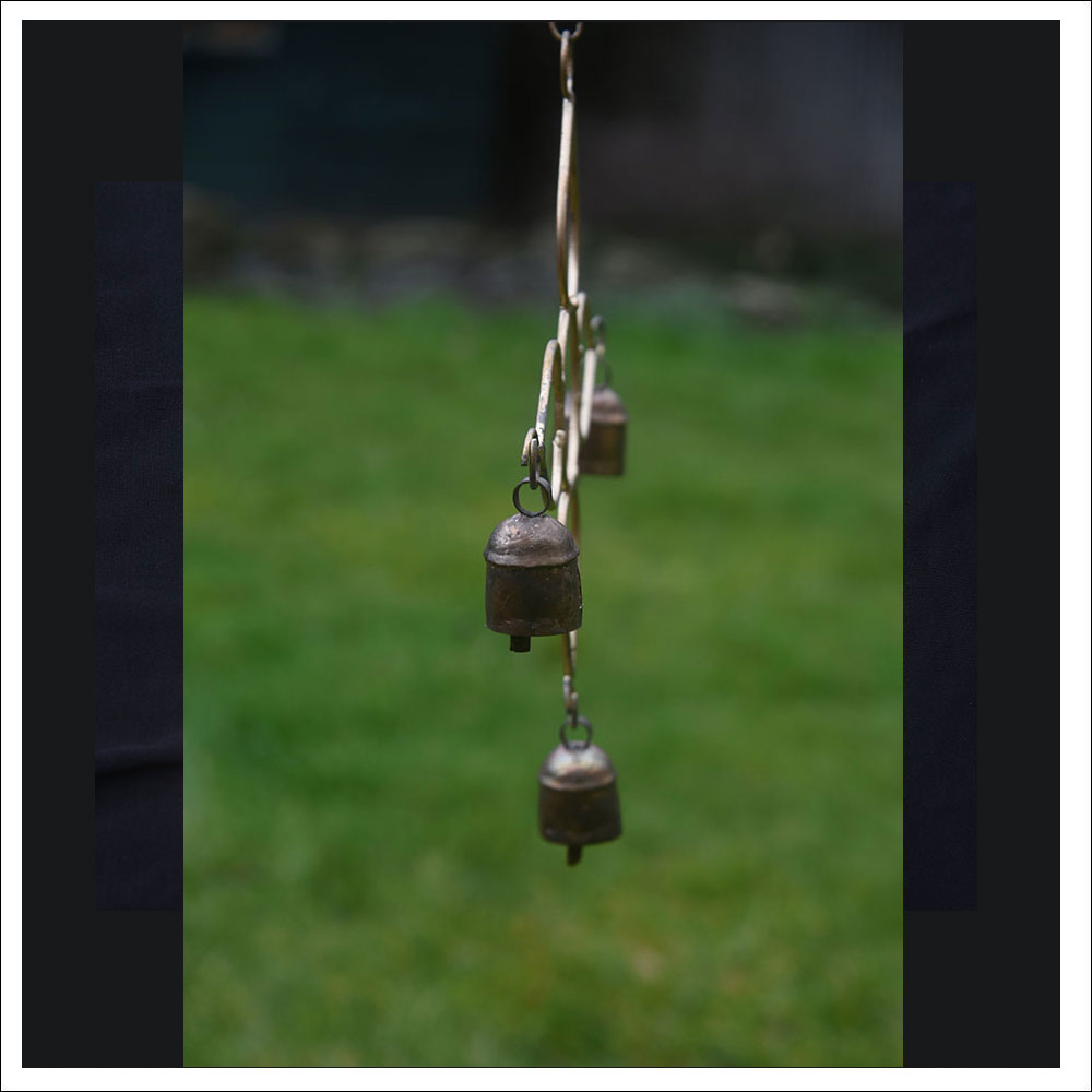 Bell Art Flower Windchime