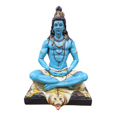 Blue Lord Shiva Statue