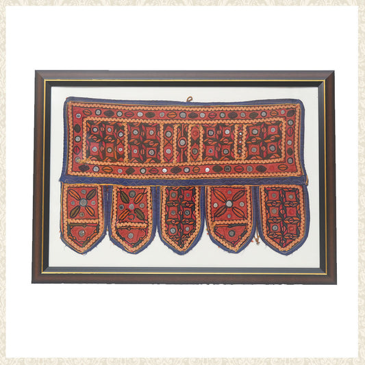 Vintage Fabric Toran Frame