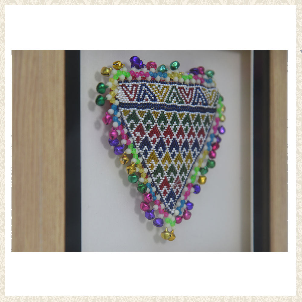Vintage Triangle Hair Accessory in Frame