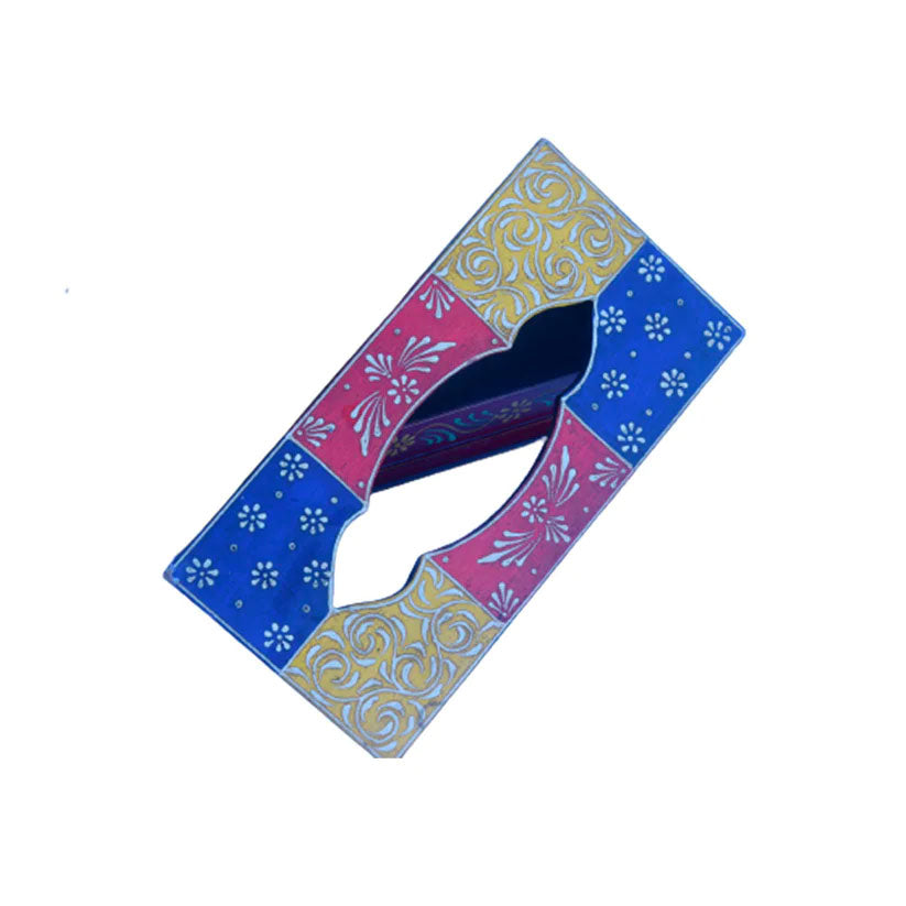 Multicoloured Tissue Box
