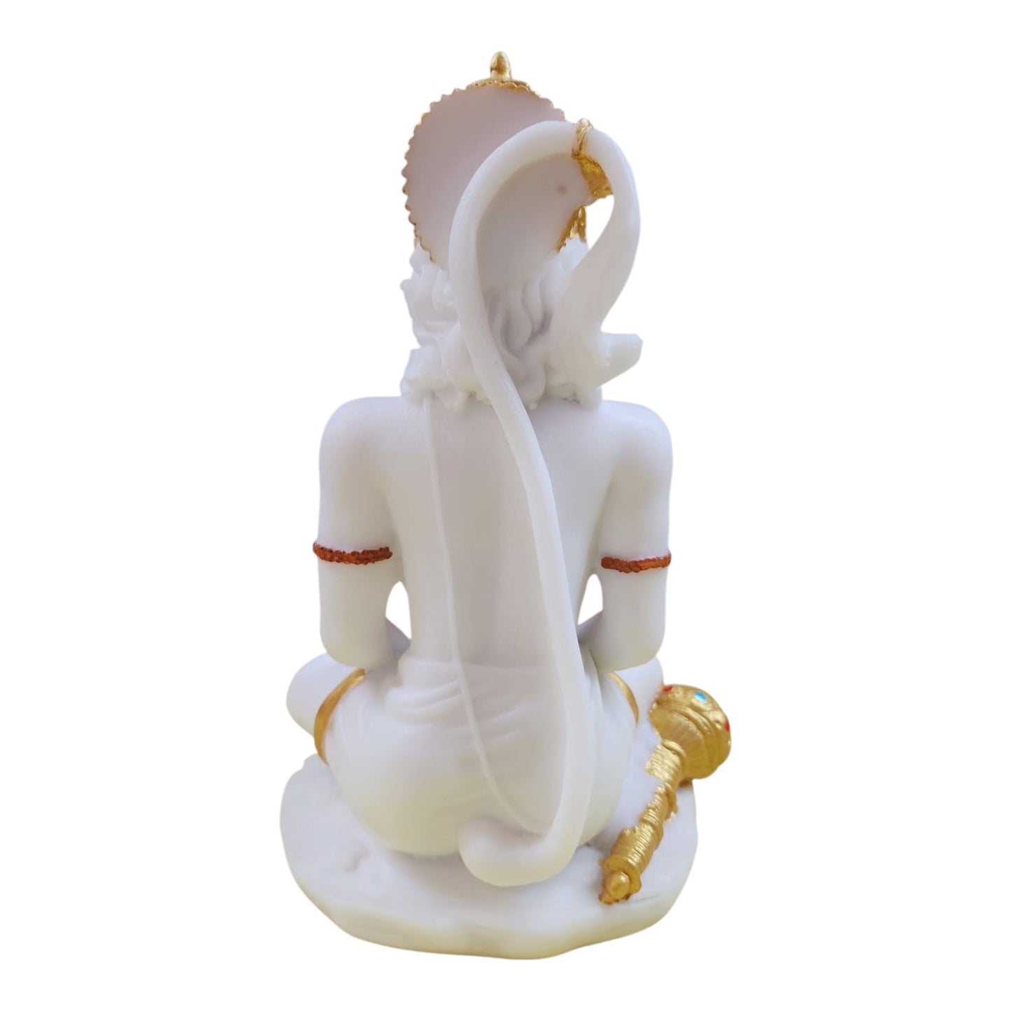 White Hanuman Idol/Murti
