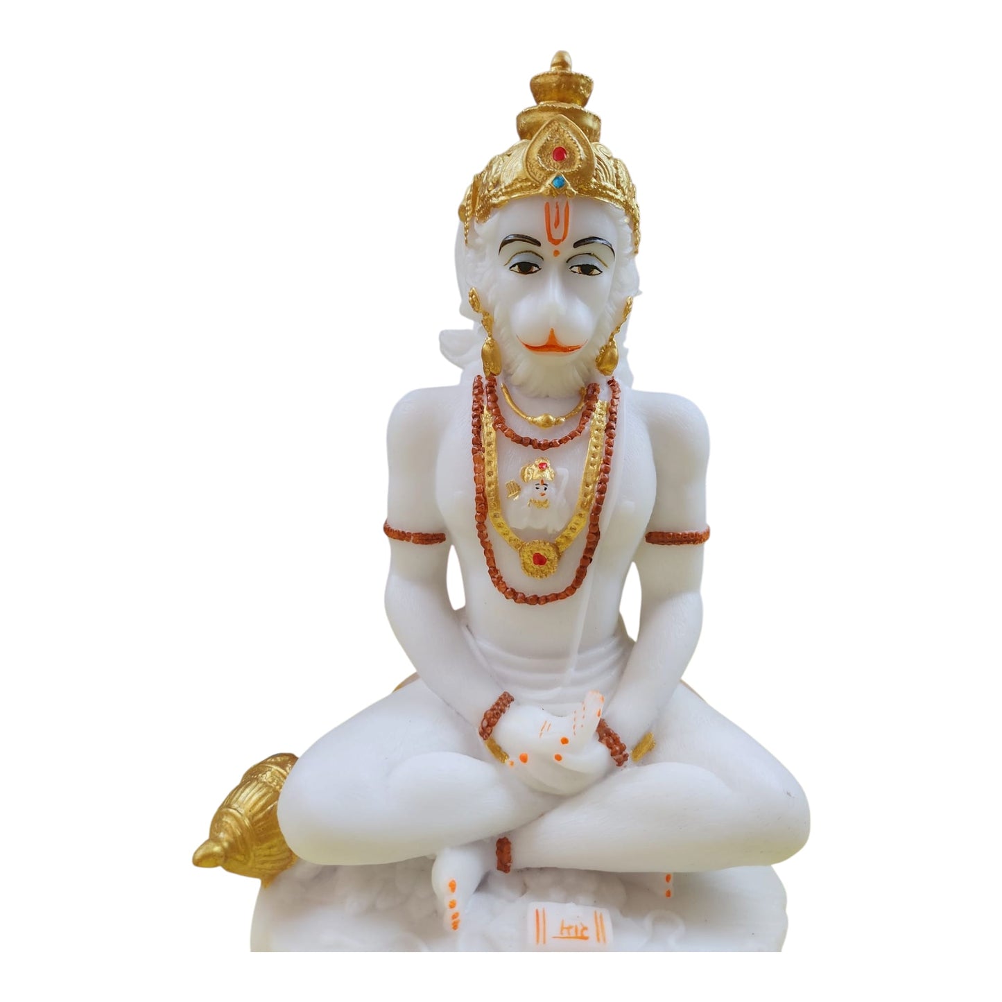 White Hanuman Idol/Murti