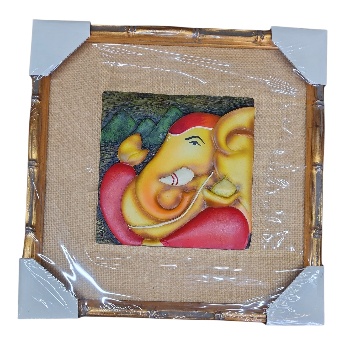 Ganesh Jute Wall Frame