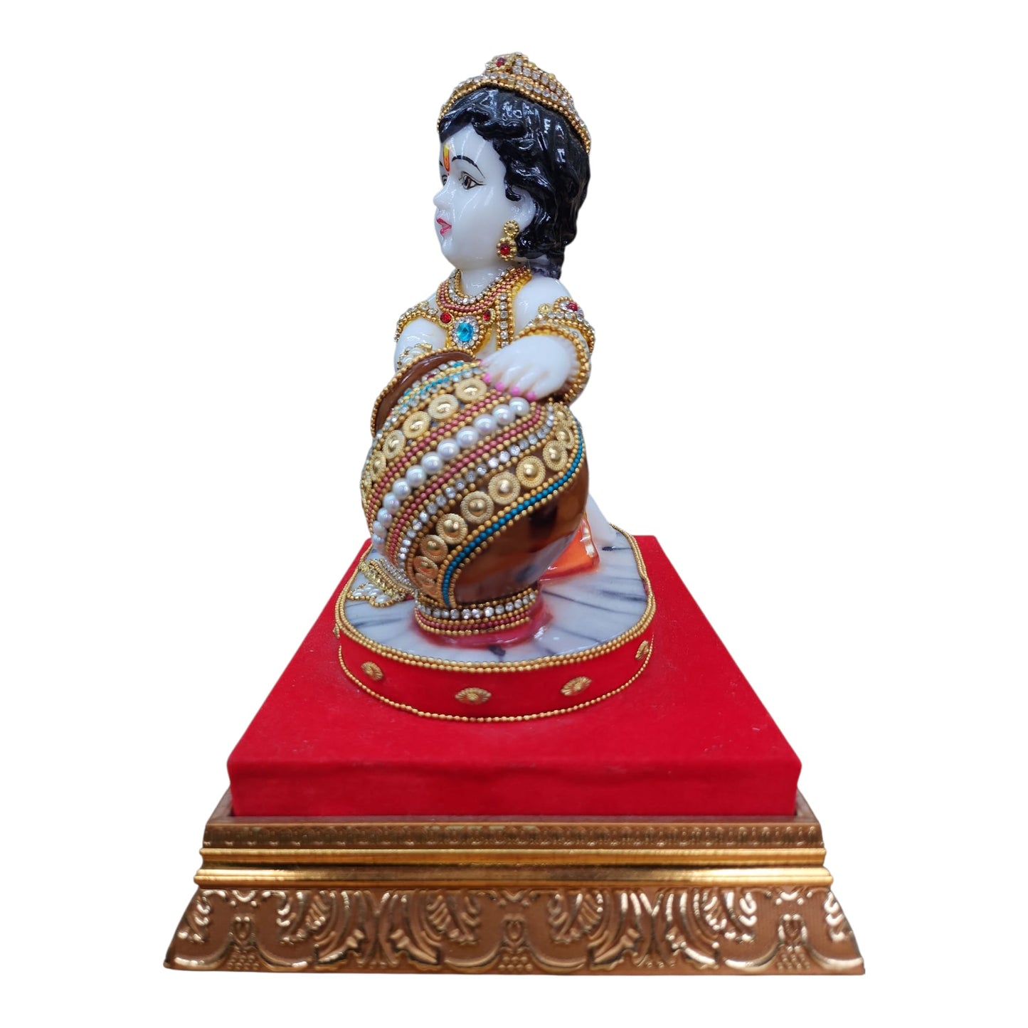 Krishna Decorated Idol/Murti