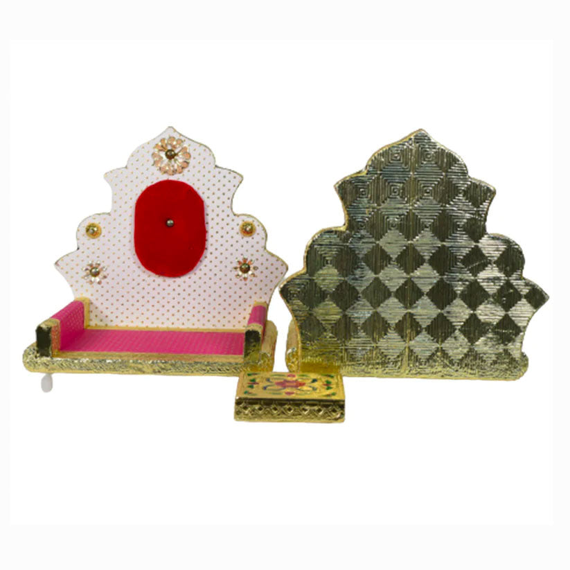 Thakur Ji Shinghasan Wooden All Purpose Chowki