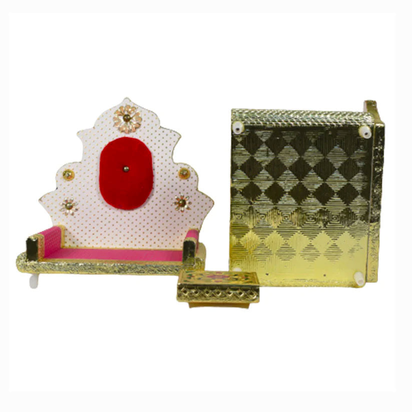 Thakur Ji Shinghasan Wooden All Purpose Chowki