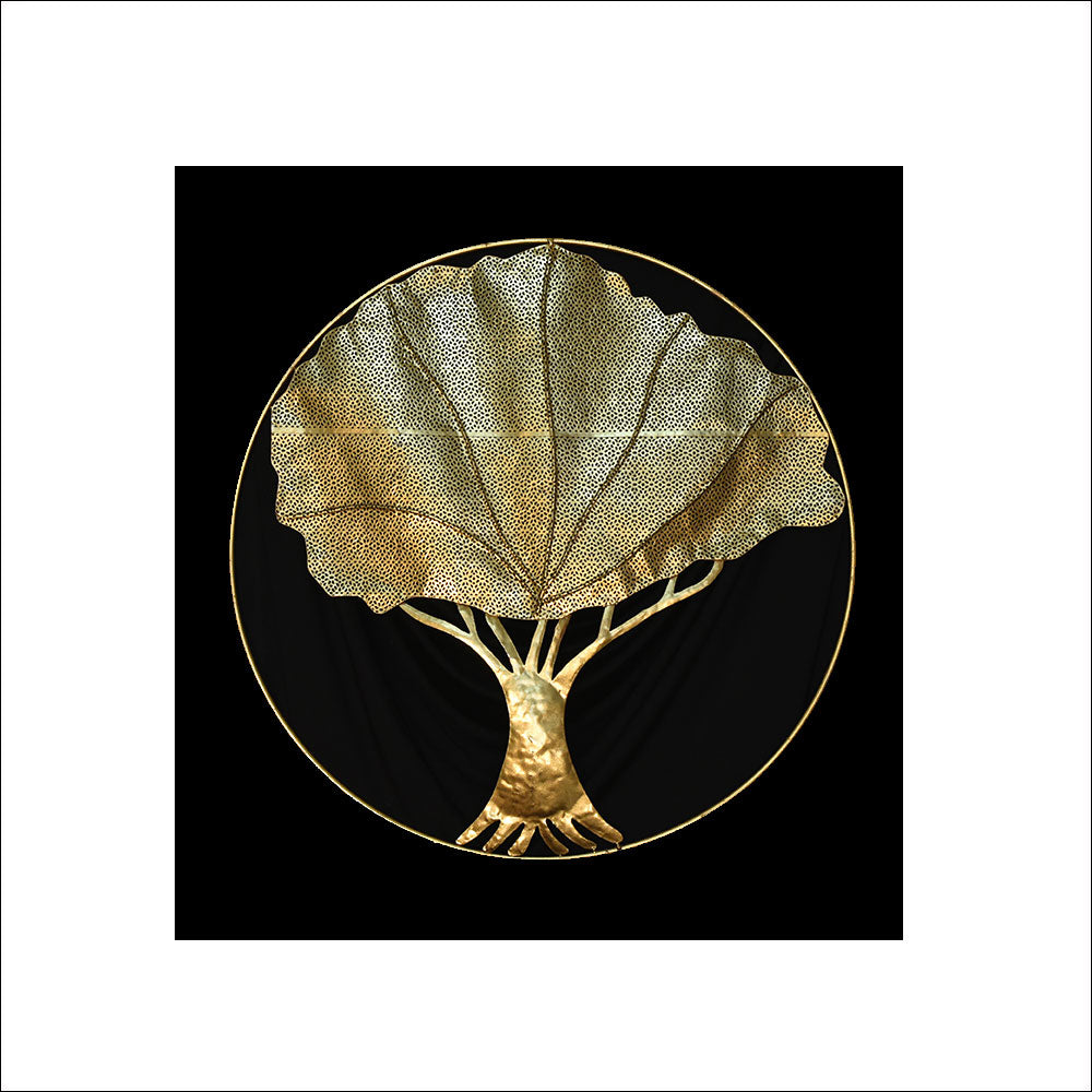 Beautiful Gold Tree Wall Art