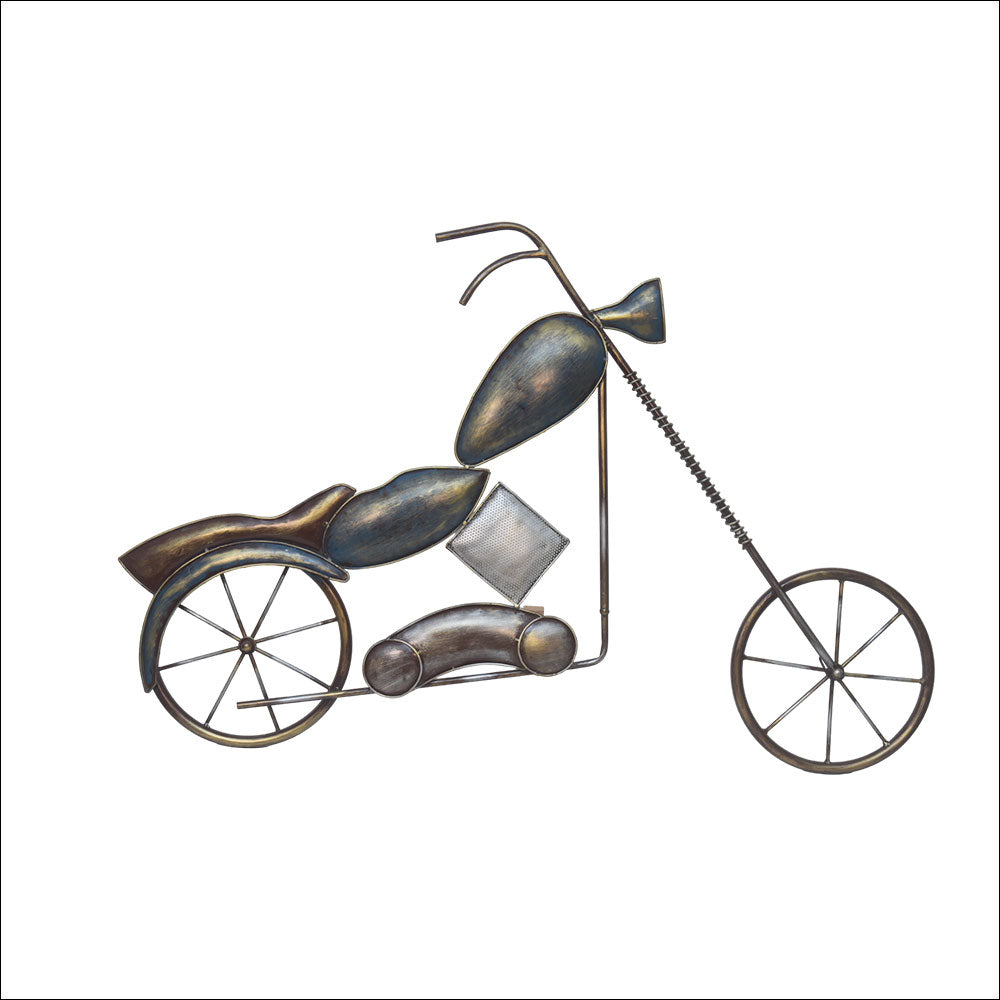 Bicycle Wall Art Blue