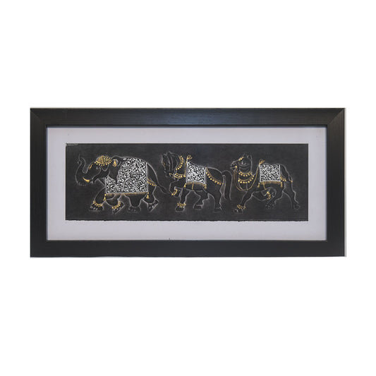 Nail Art Frame with a Beautiful set of animals