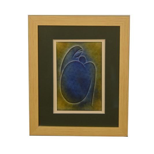Nail Art Framed representing the bond of Mother and Child