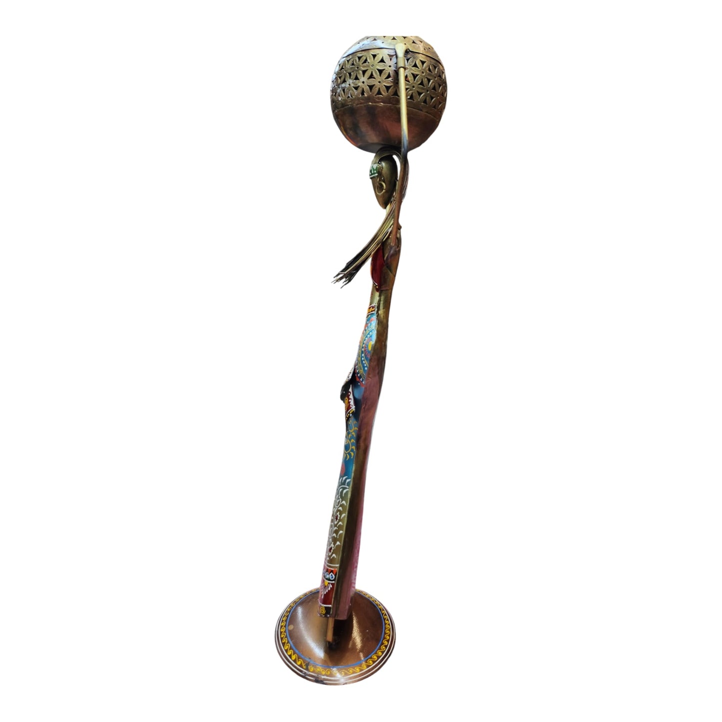 Beautiful African lady figurine
