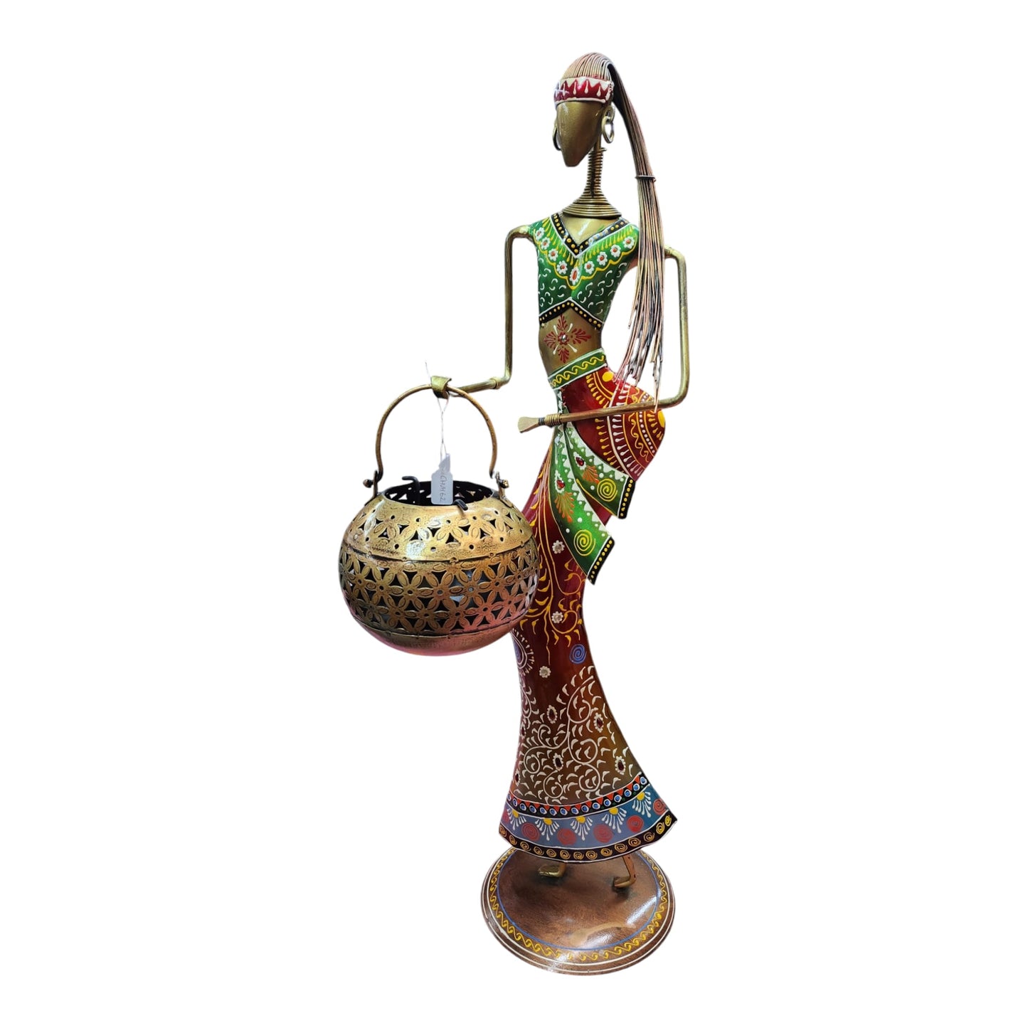 Beautiful African lady figurine