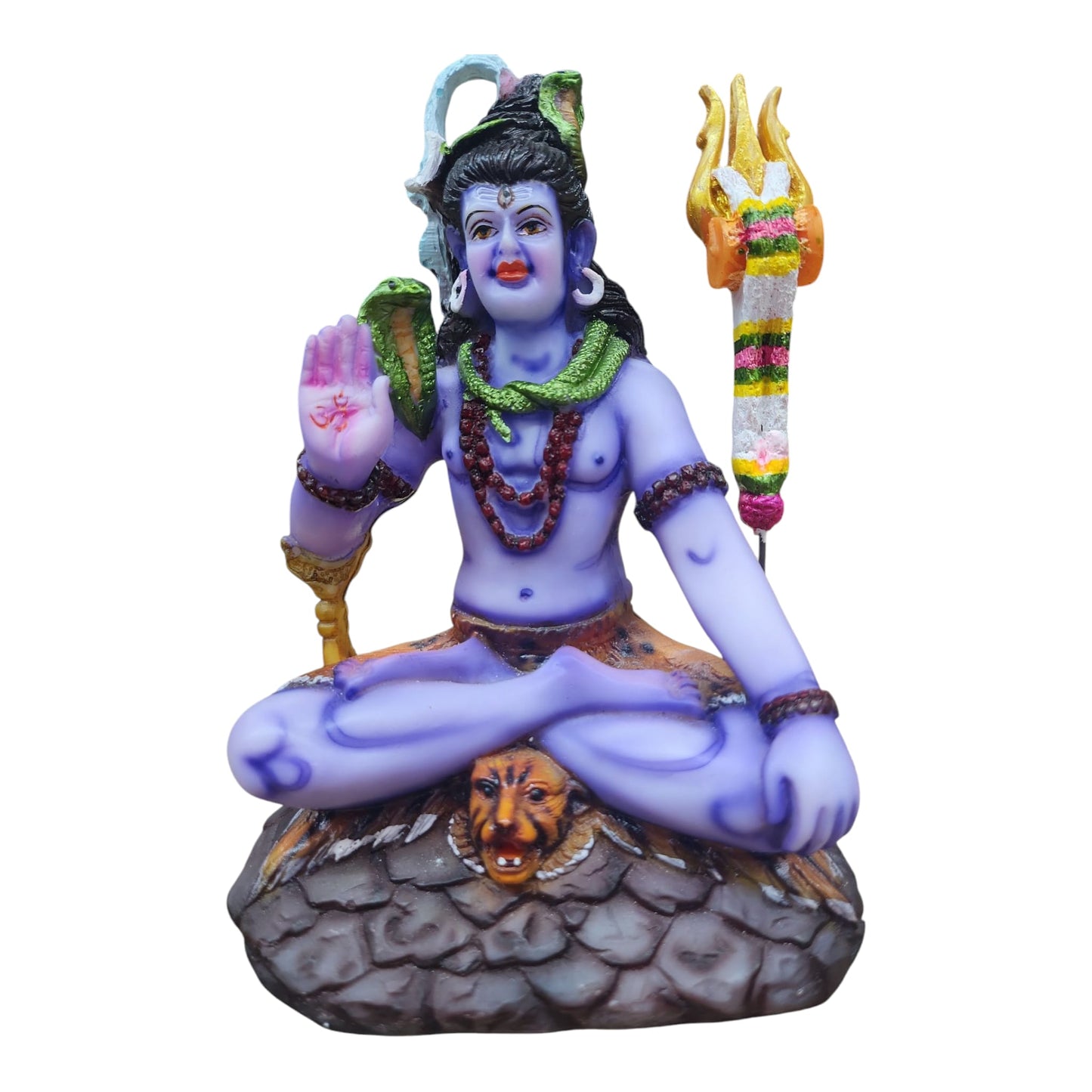 Shiv Purple Statue