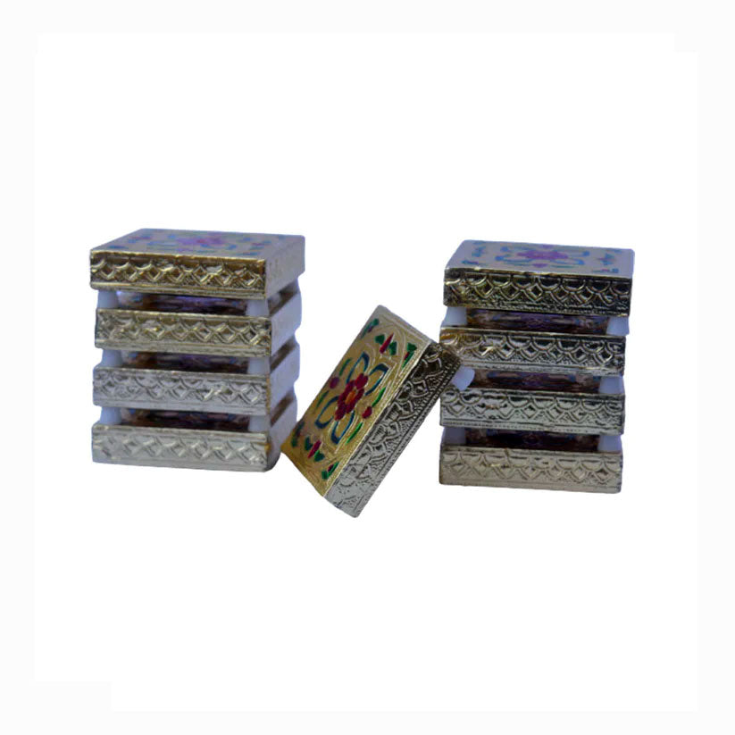 Small Square Meenakari Stand
