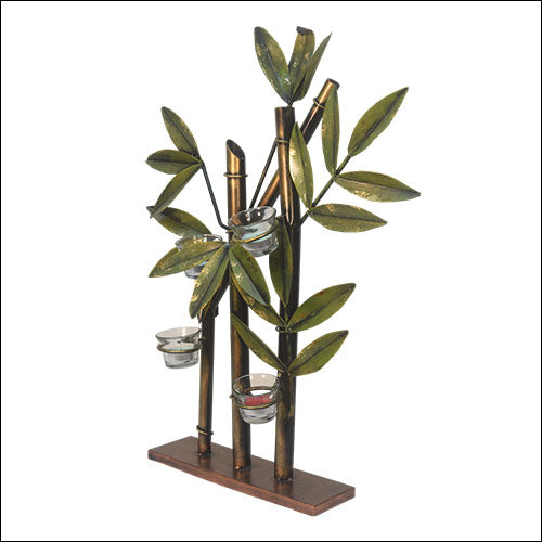 Bamboo T-Light Table Decor