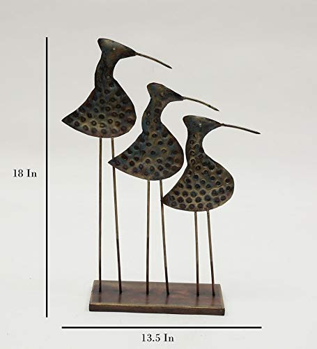 Table Decor of 3 Birds