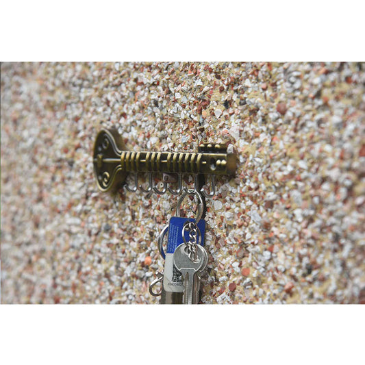 Traditional Sitar shaped Key Hanging Wall