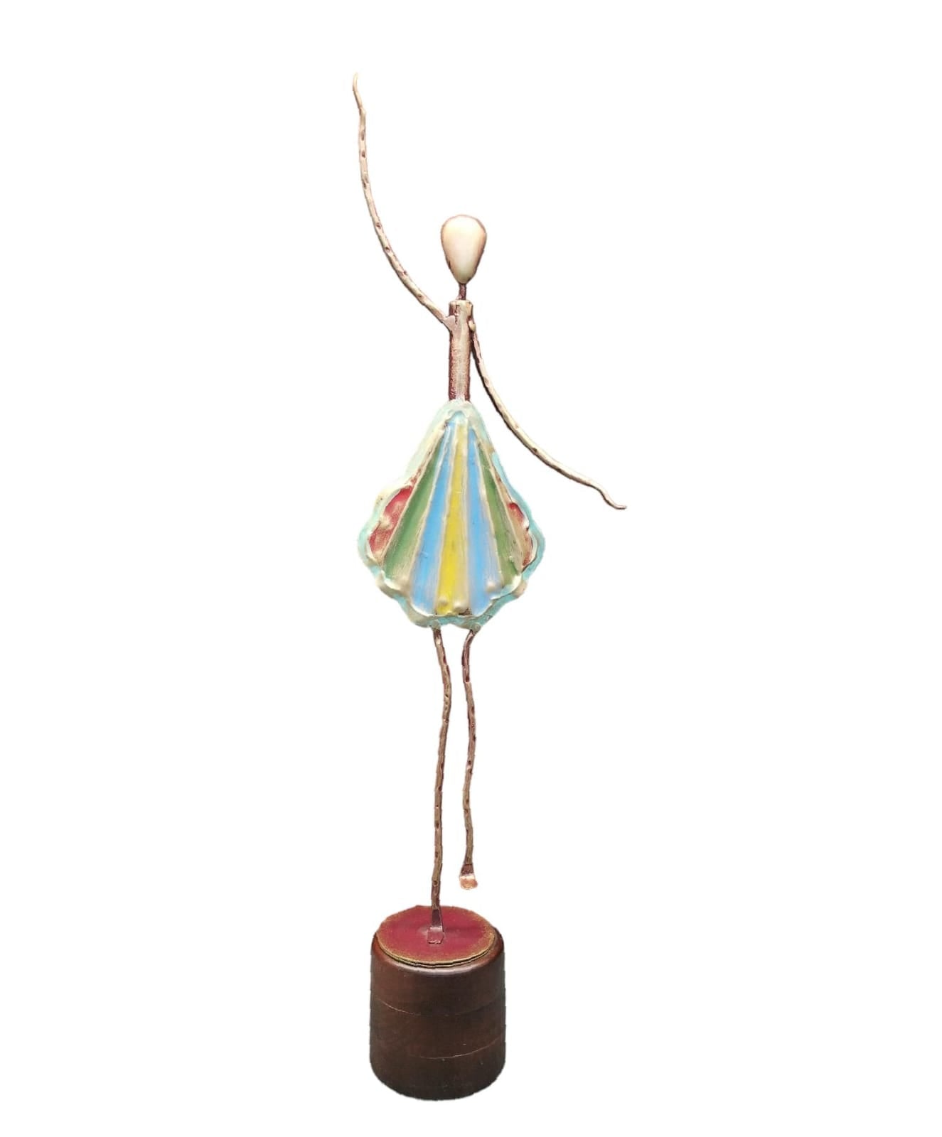handmade 3 dancing lady table decor