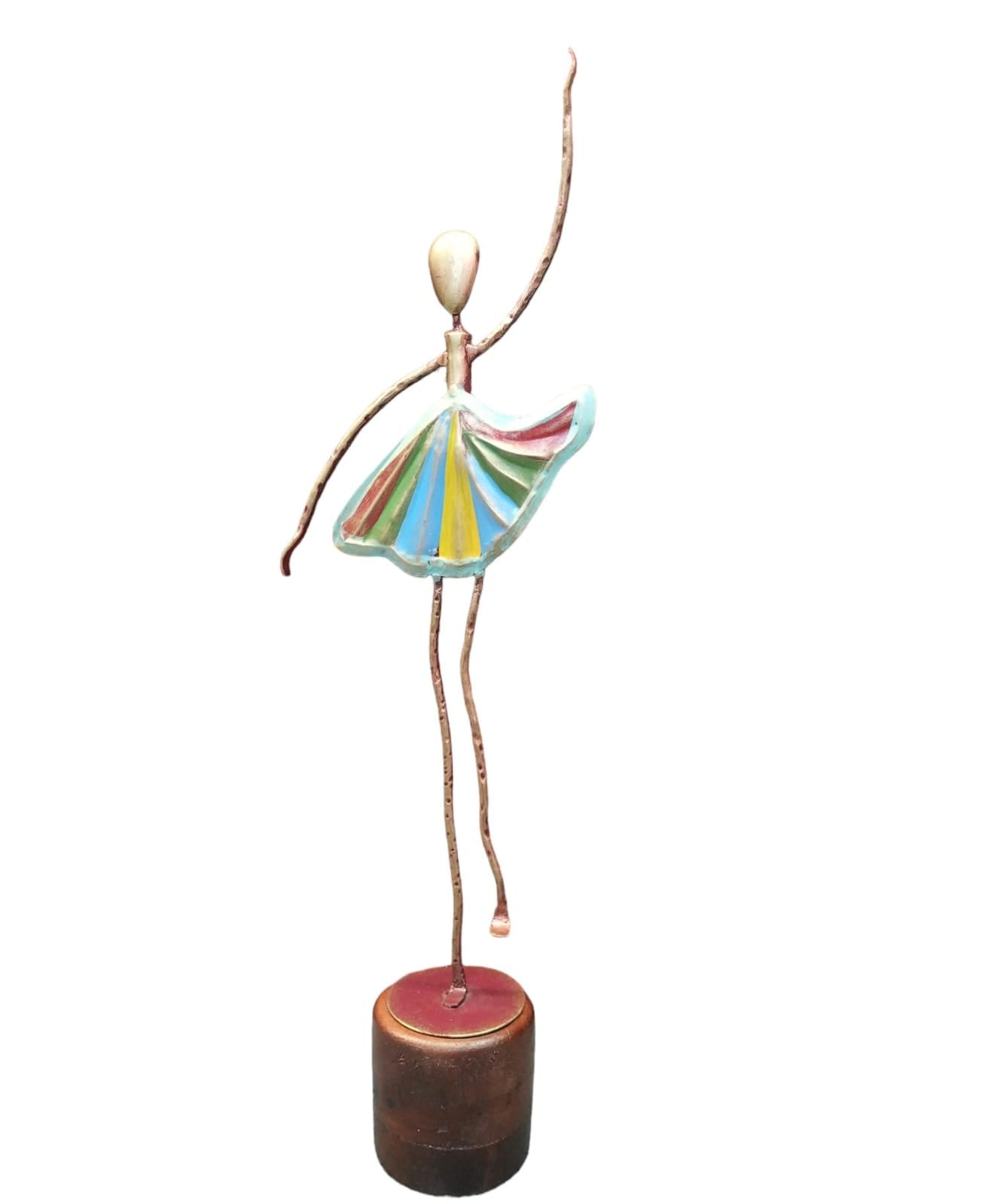 handmade 3 dancing lady table decor