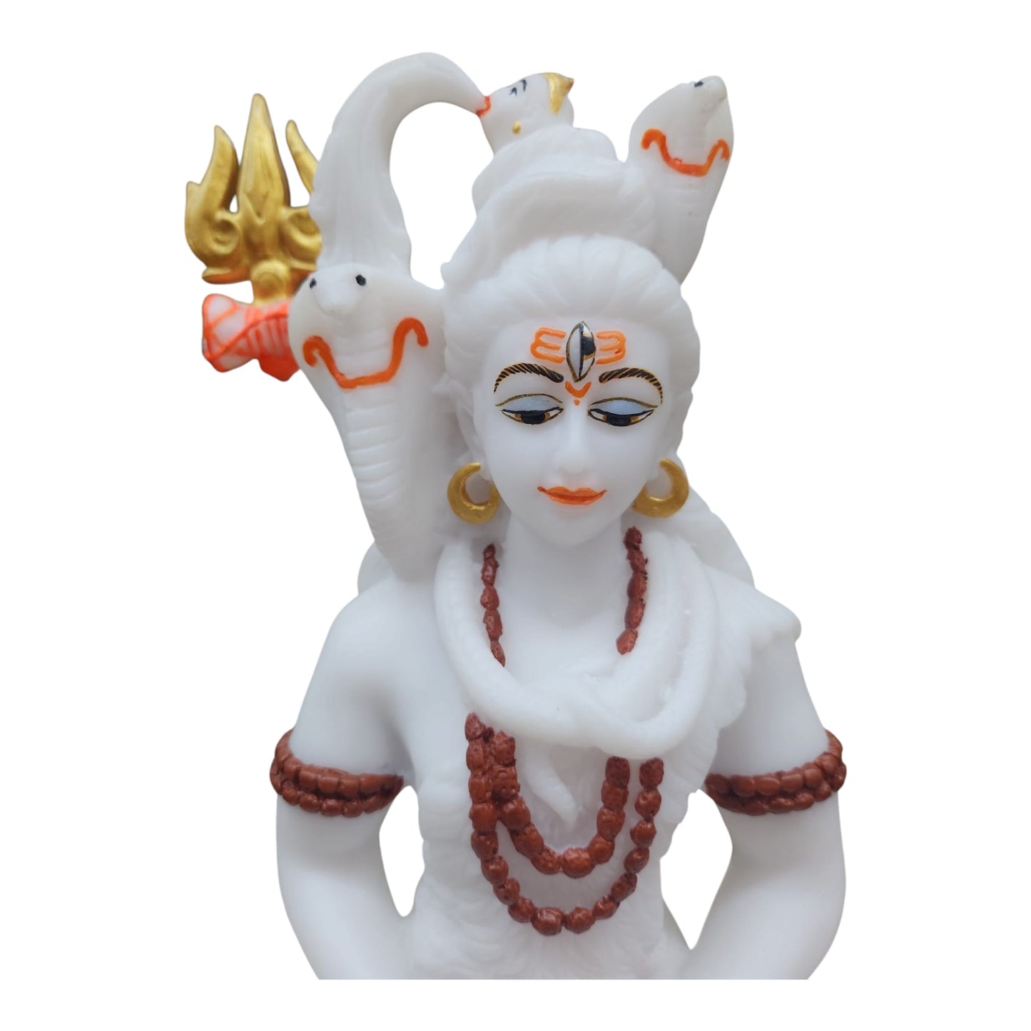 White Lord Shiva Statue