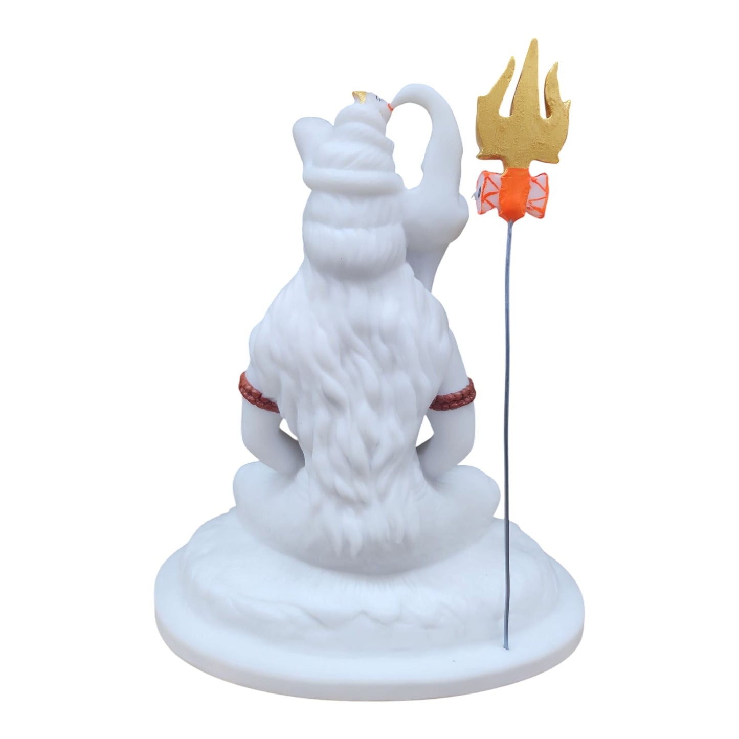 White Lord Shiva Statue