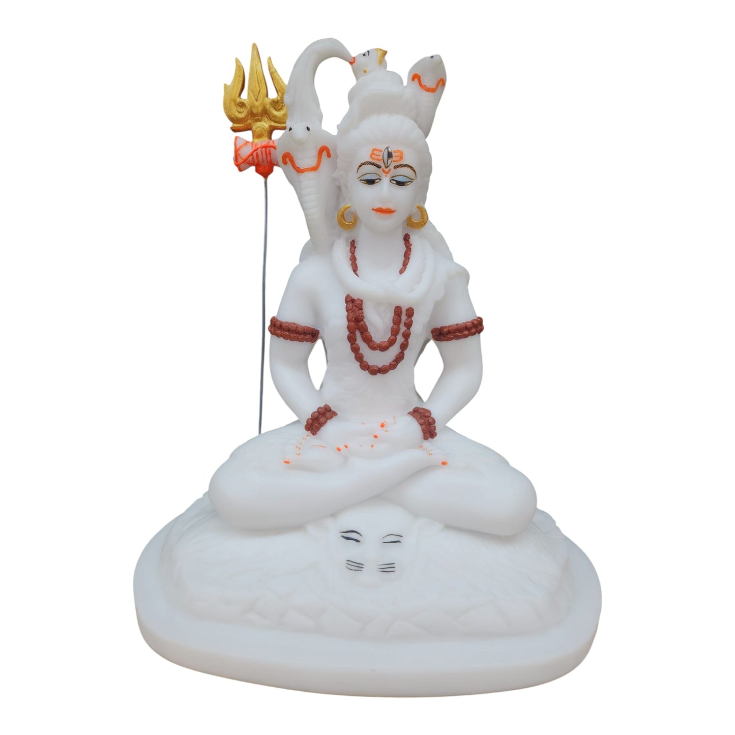 White Lord Shiva Statue