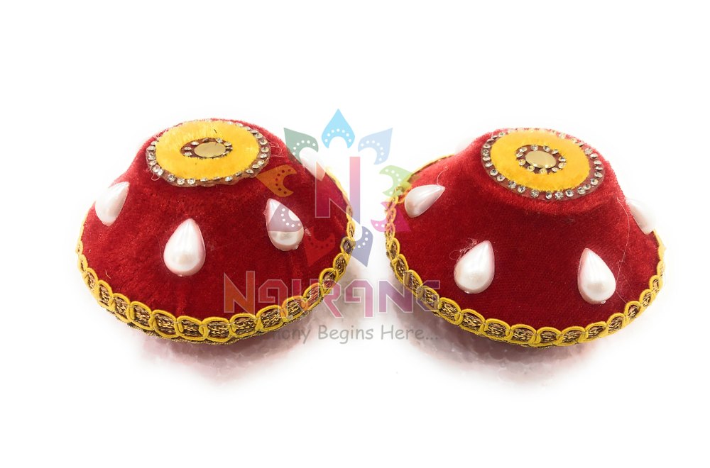 Samput - Red Velvet Cover for Hindu Wedding Ritual