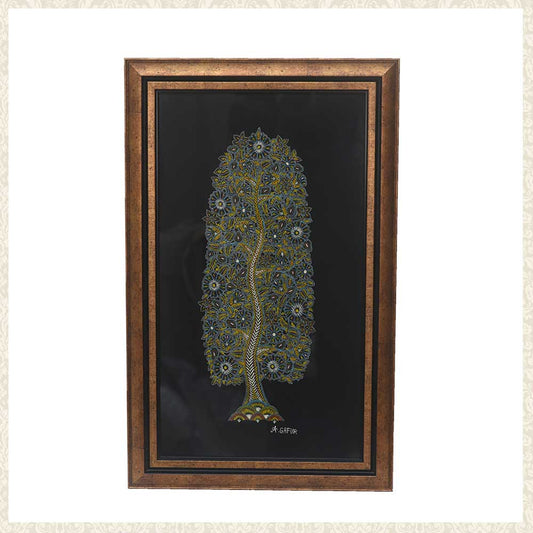 Rogan Art-Tree of life made by Abdul Gafur