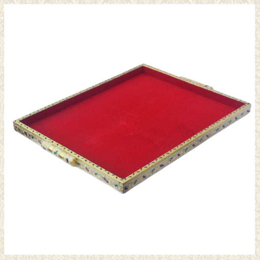 Navrang Meenakari Chhab Decoration Tray