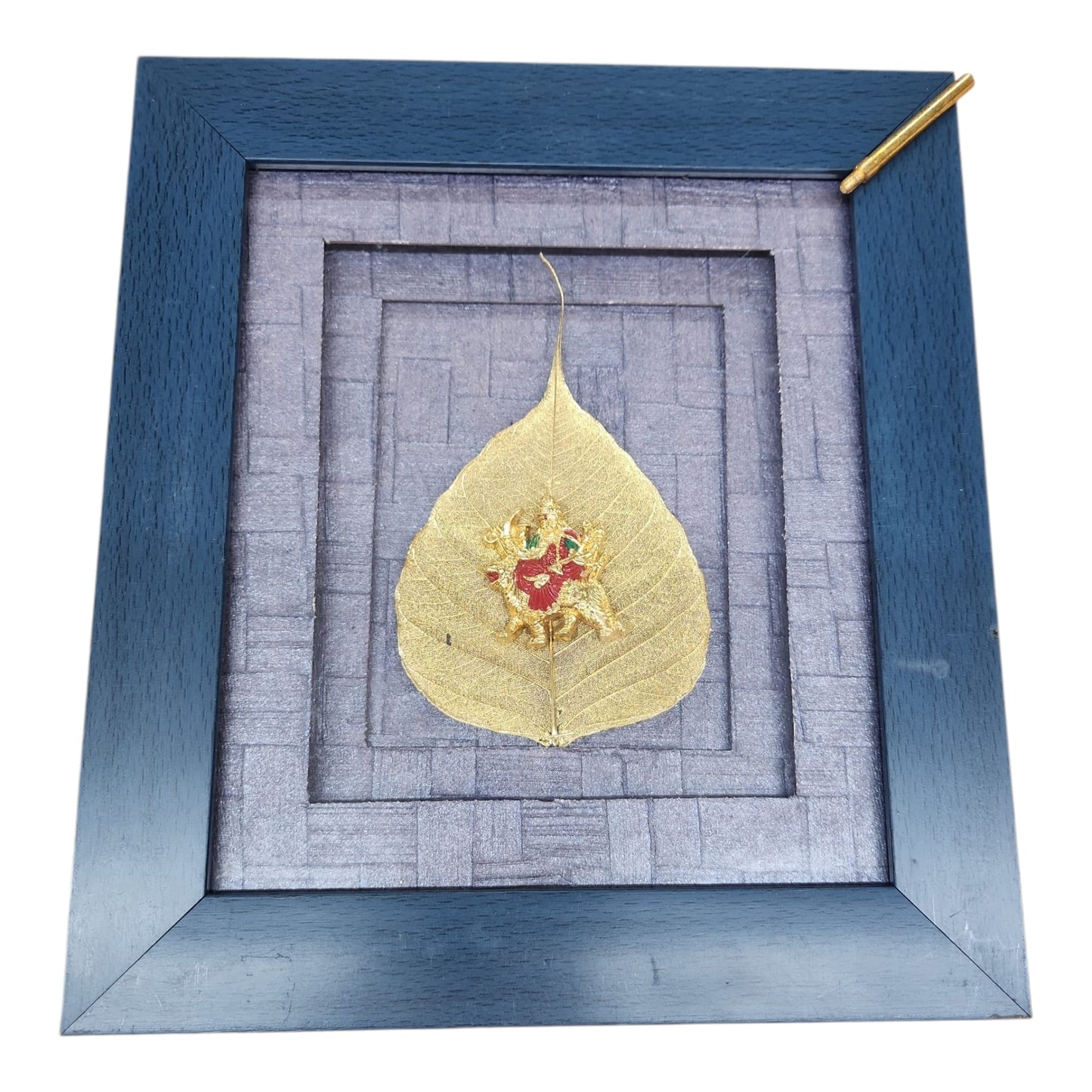 Ambe Maa Gold Leaf Frame