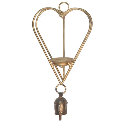 Heart shaped Bell Art with Tea light