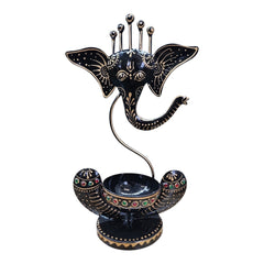 Beautiful Metal Ganesh Tealight