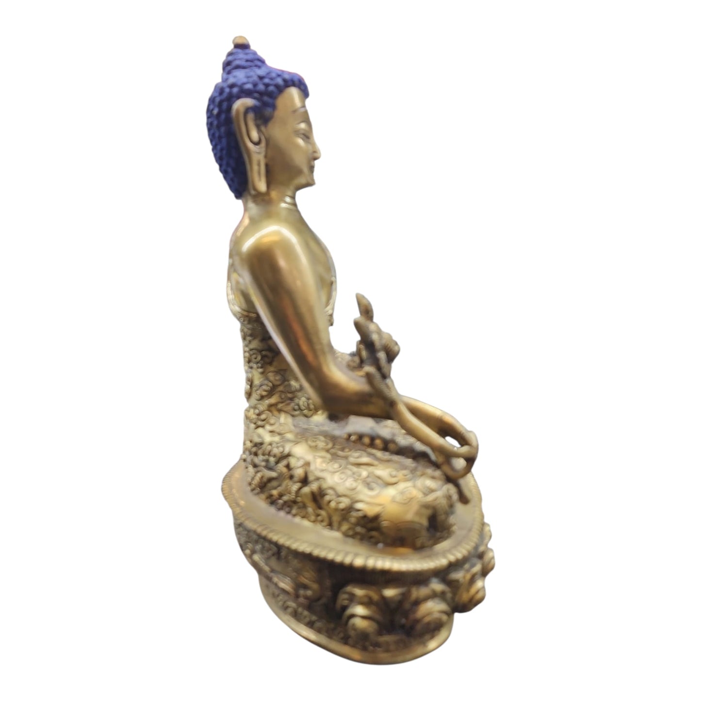 Buddha Statue Sitting Brass