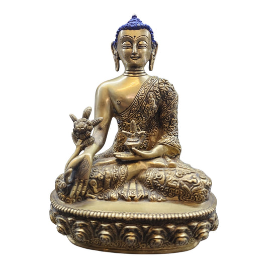 Buddha Statue Sitting Brass
