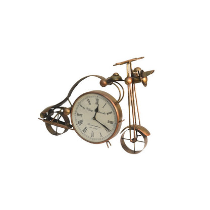 Handmade 3 Wheeler Bicycle with Clock on the Middle Wheel