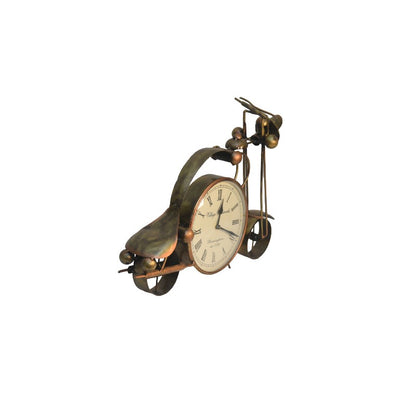Handmade 3 Wheeler Bicycle with Clock on the Middle Wheel