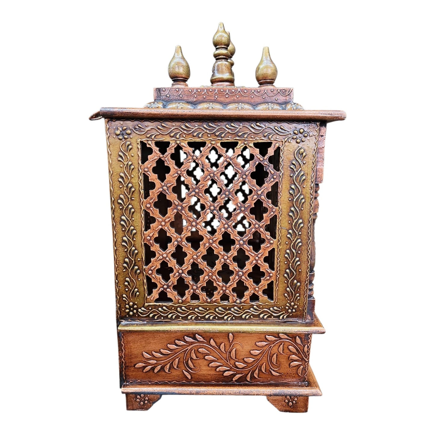 Mango Wood Temple With Door