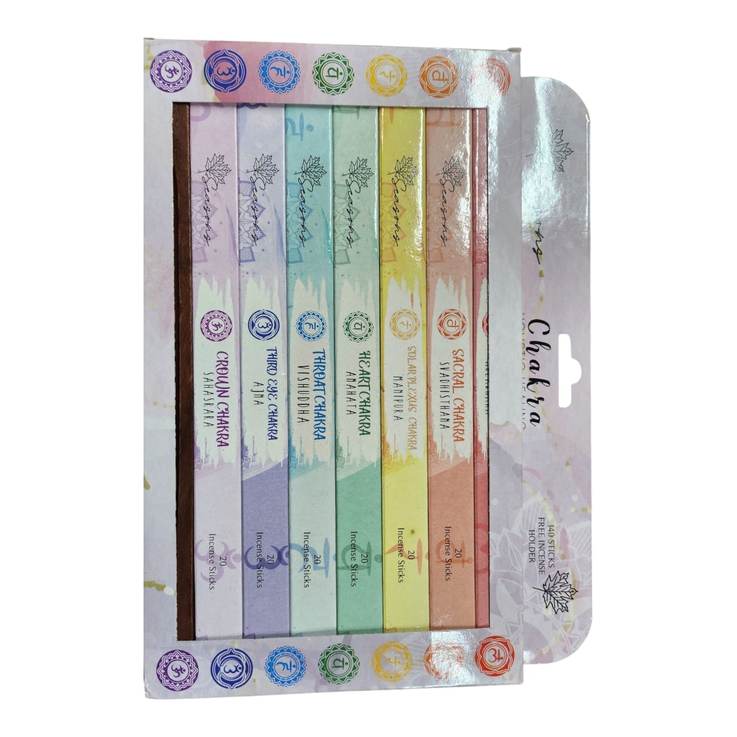 Handmade 7 Chakra Incense Sticks