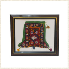 Vintage money potli bag in frame