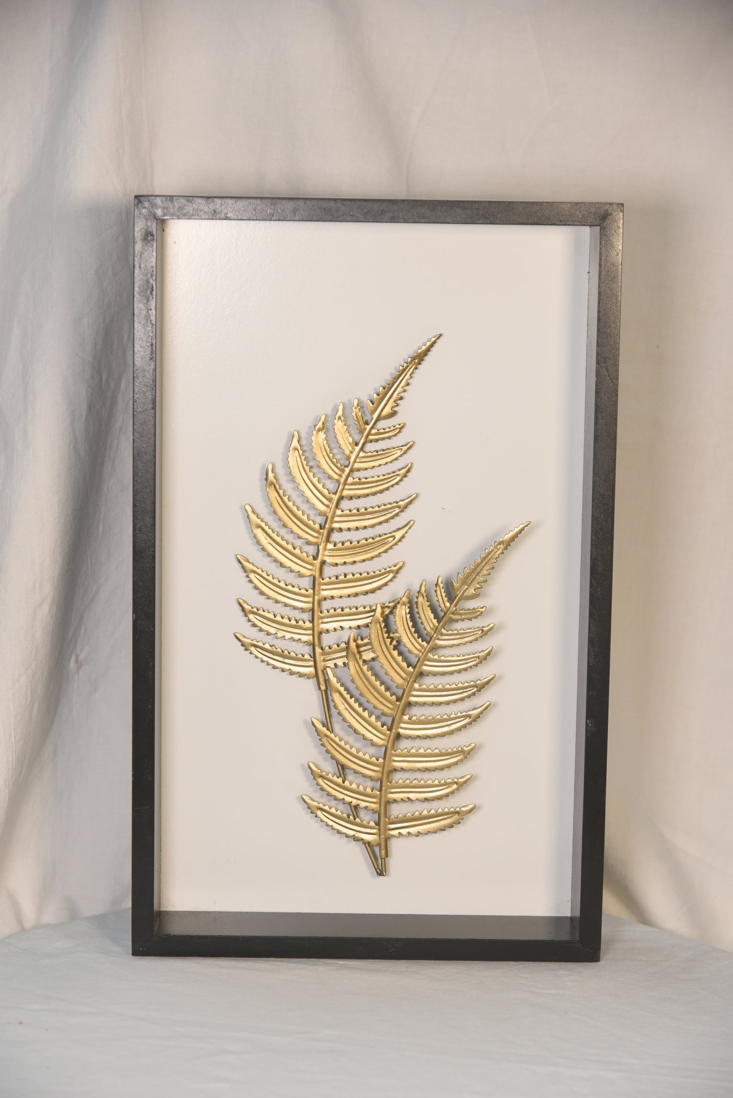 Palm gold leaf wall decor