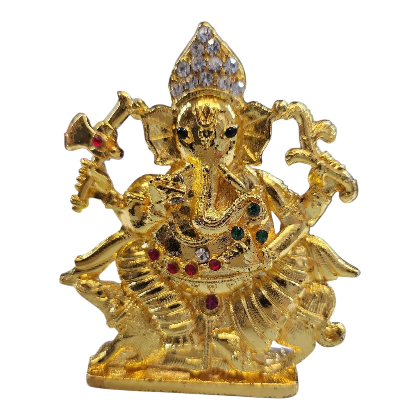 Ganesh with Diamonte Crown