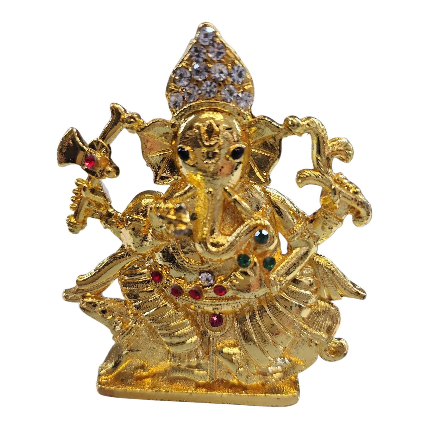 Ganesh with Diamonte Crown