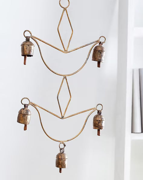 Diya Shaped Bell Art