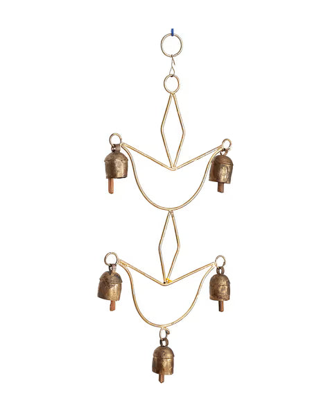 Diya Shaped Bell Art