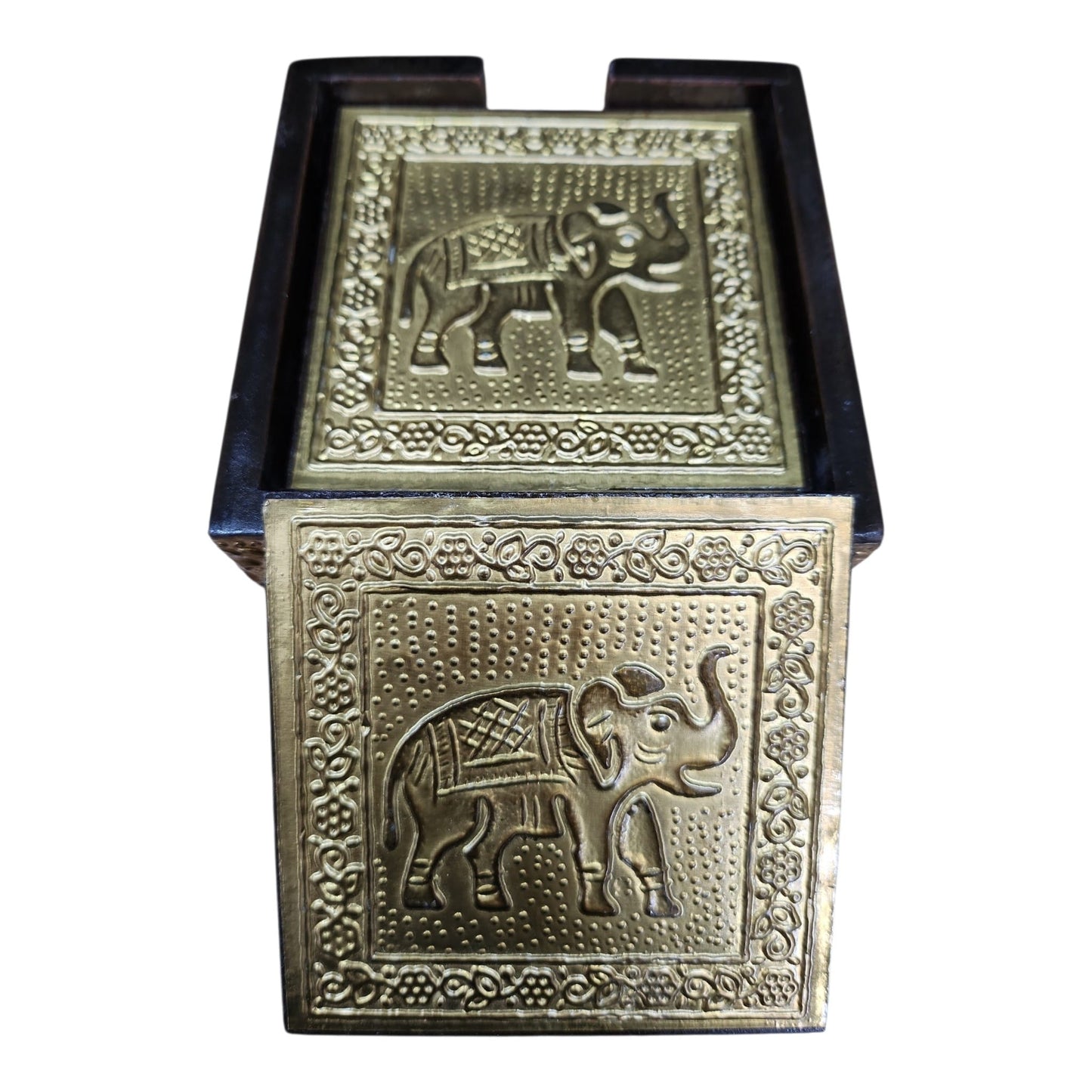 Handcrafted Elephant Coaster