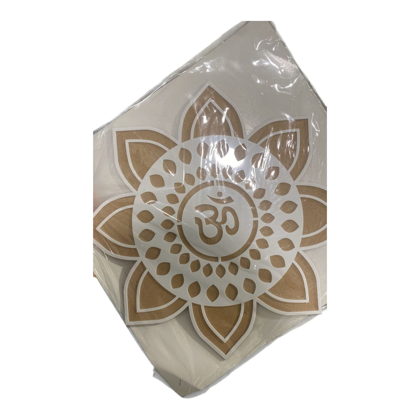 Rangoli stencil board reusable wooden MDF 12 inch Diwali Decoration