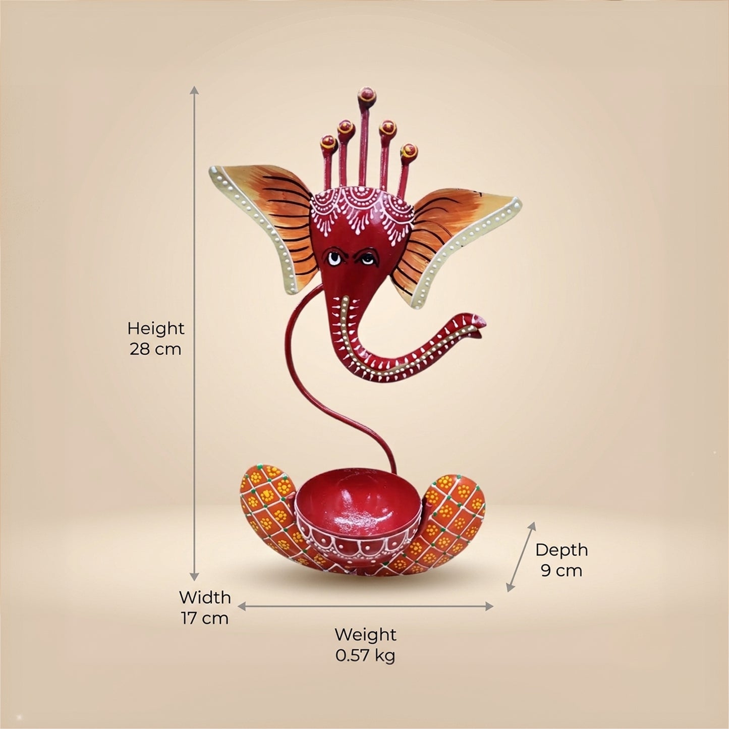 Beautiful Ganesh Tealight