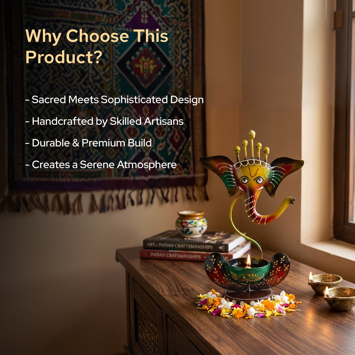Beautiful Ganesh Tealight