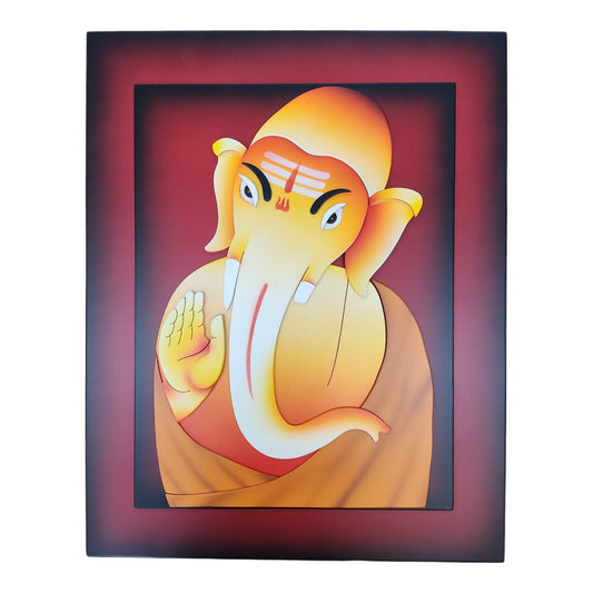 Ganesh Sai Baba Wall Frame